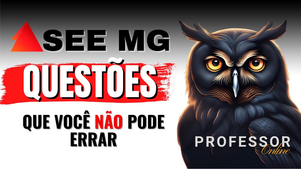 ✅SEE MG - 2025  - Questões da LDB para Professor de Minas Gerais