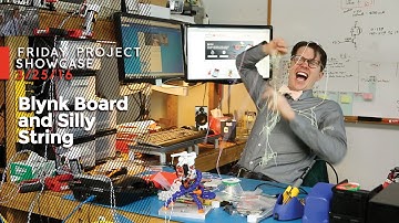 SparkFun 3-25-16 Product Showcase: Blynk Board and Silly String!