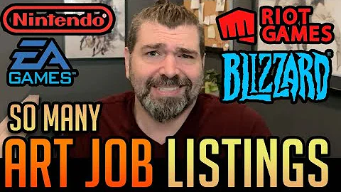 DOZENS of "secret" art jobs REVEALED! - How to HUNT FOR A ART JOB #artjob