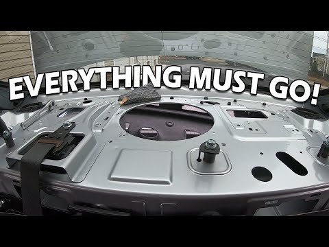 How to remove Infiniti Q50 rear interior and install an aftermarket audio wiring kit