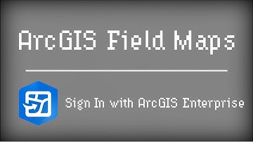 APHIS PPQ End User Tools Presents: ArcGIS Field Maps - Sign In