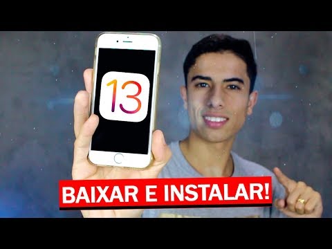 Vídeo: Onde baixar o ios 13?