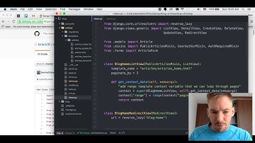 Django Class-Based Views Uncorked - 13/14 django-braces