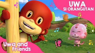 Uwa Si Orangutan - #4K - Lagu Anak Balita