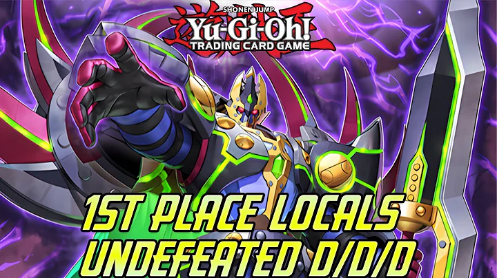 1ST PLACE UNDEFEATED D/D/D DECK PROFILE! Yu Gi Oh Locals! (December 2025)