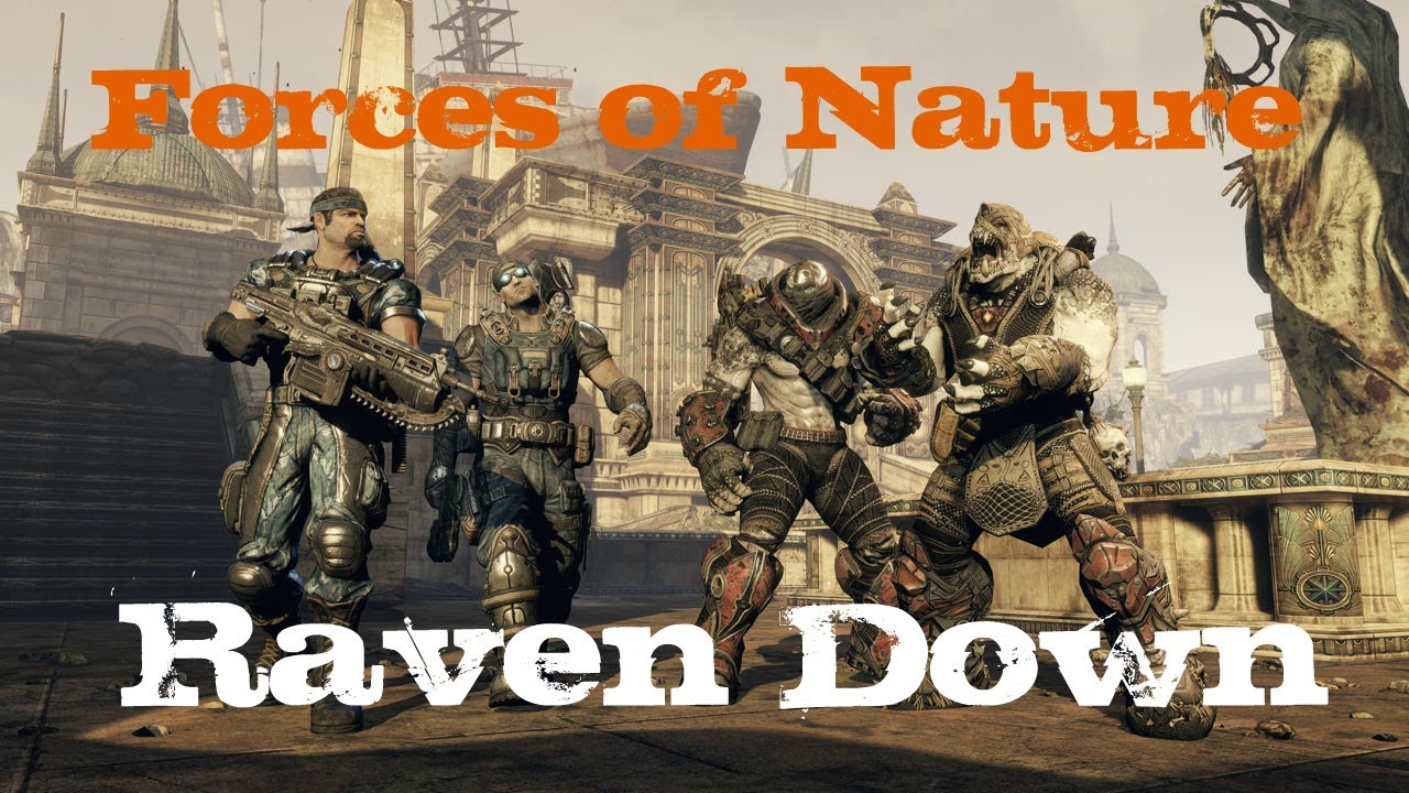 Gears of War 3 Forces of Nature Raven Down Map Walkthrough YouTube