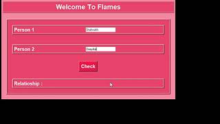 FLAMES | Python