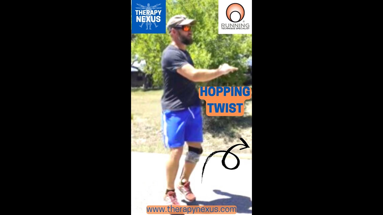 POSE Warm Up Twist Hop Forward with ExoSym / IDEO / FabTech