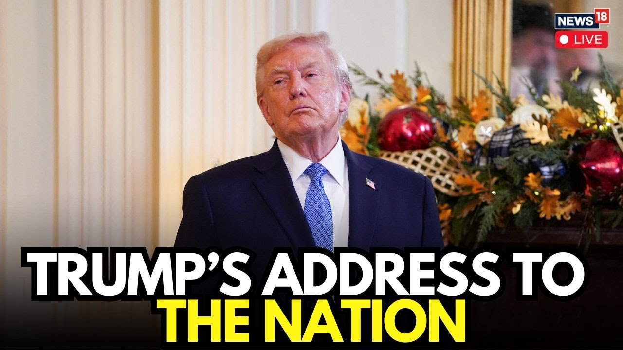 WATCH LIVE: Trump Address Nation Amid Venezuela Tensions And Health Care Battle | US Live News |N18G