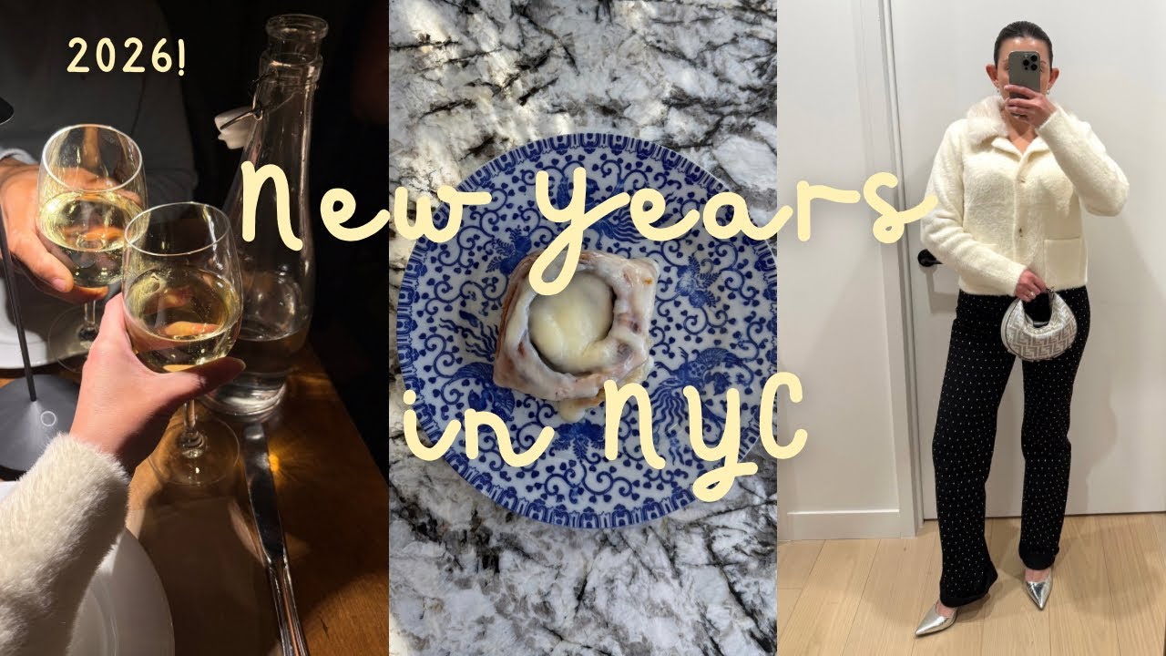 Новогодняя ночь в Нью-Йорке! Ужин и много разговоров!