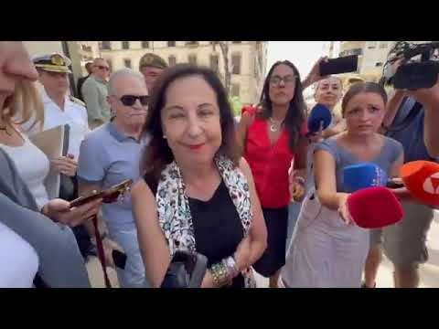 Gritos e insultos contra la ministra Robles en Ceuta: «Traidores, vergüenza os tenía que dar»