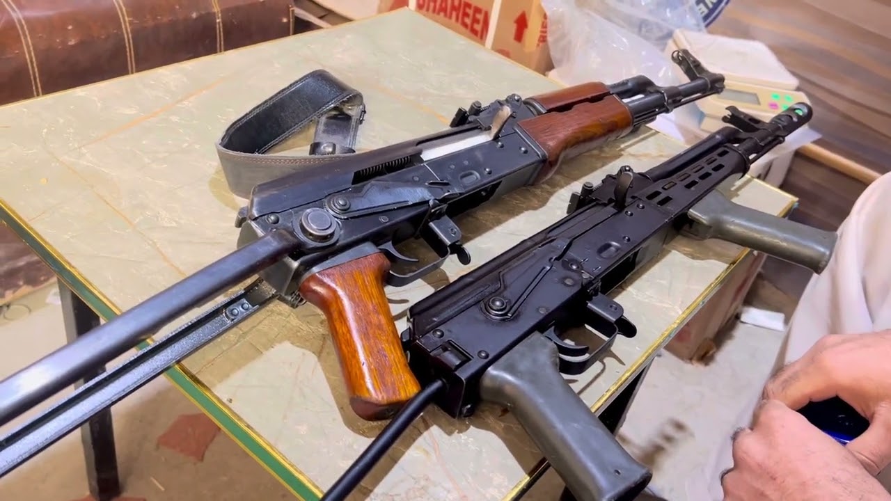Chinese Klashinkov type 56 vs hungary amd 65 comparison