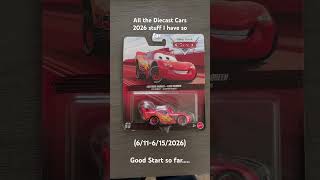All the Cars 2026 Diecast stuff I got so far…… #cars #pixar #mattel #20thanniversary #diecast