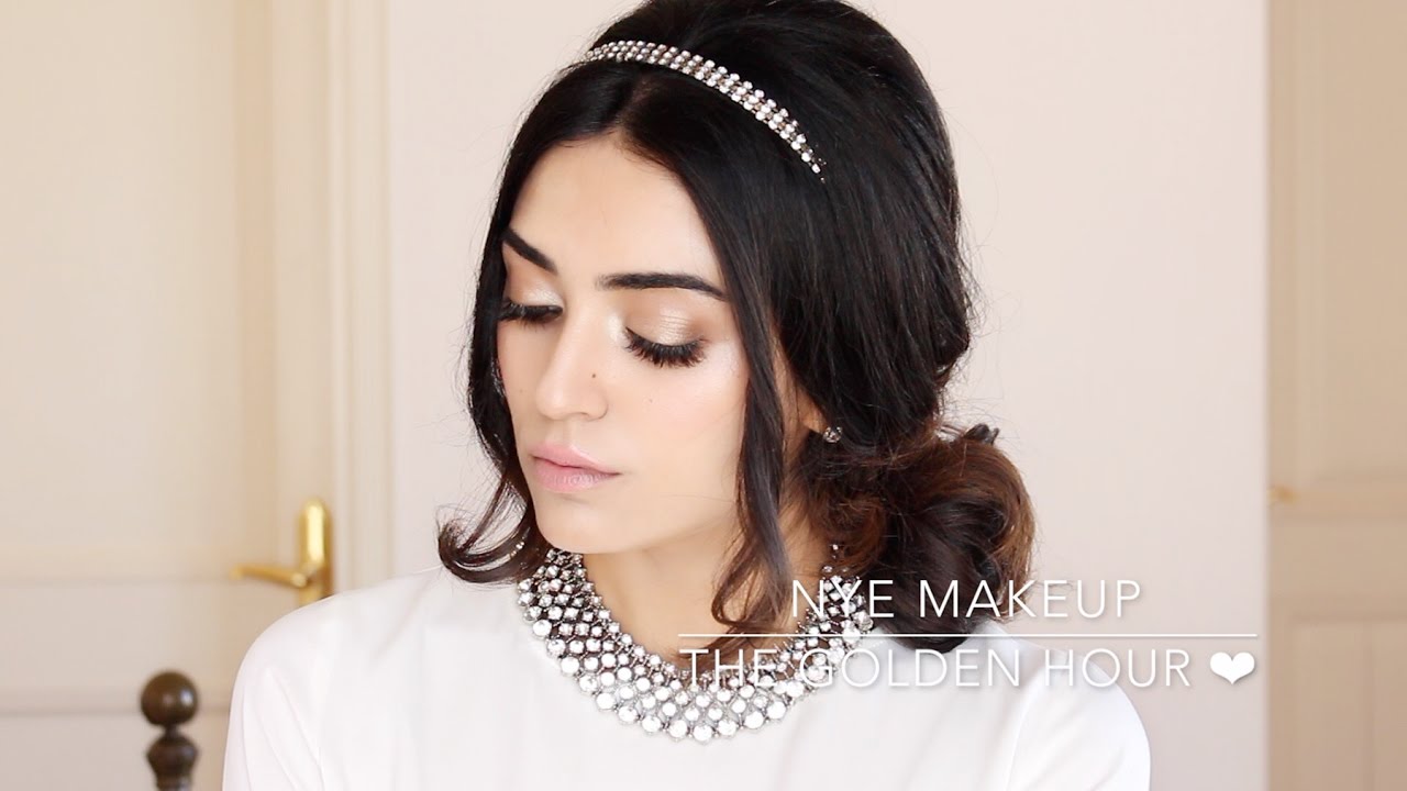 New Year's Makeup Tutorial 2016 | The Golden Hour ❤