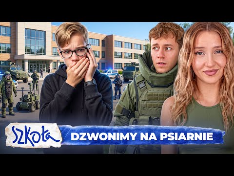 SZKOŁA - PODŁOŻYŁ BOMBĘ
