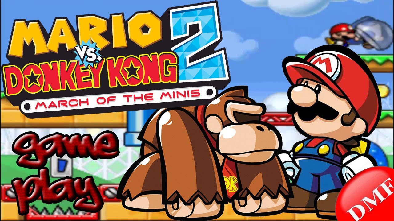 Gameplay - Mario vs Donkey Kong 2 - March Of The Minis - YouTube