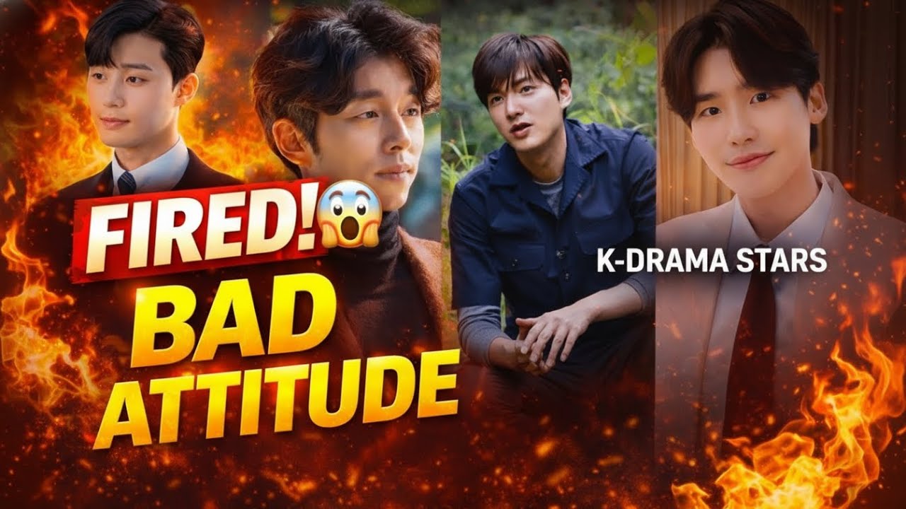 “These 5 Korean Actors Were FIRED From K-Dramas… Their Attitude Shocked Everyone”