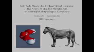 Soft-Body Muscles for Evolved Virtual Creatures