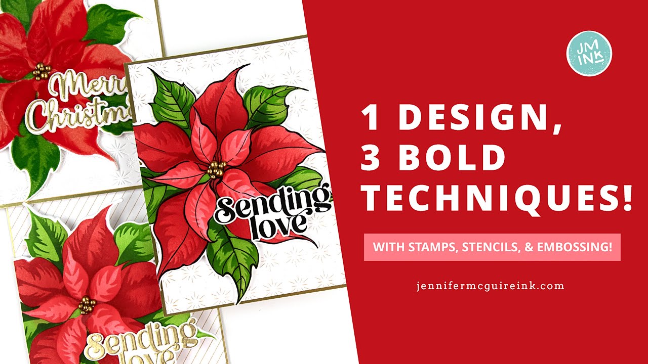 1 Design, 3 Bold Techniques!