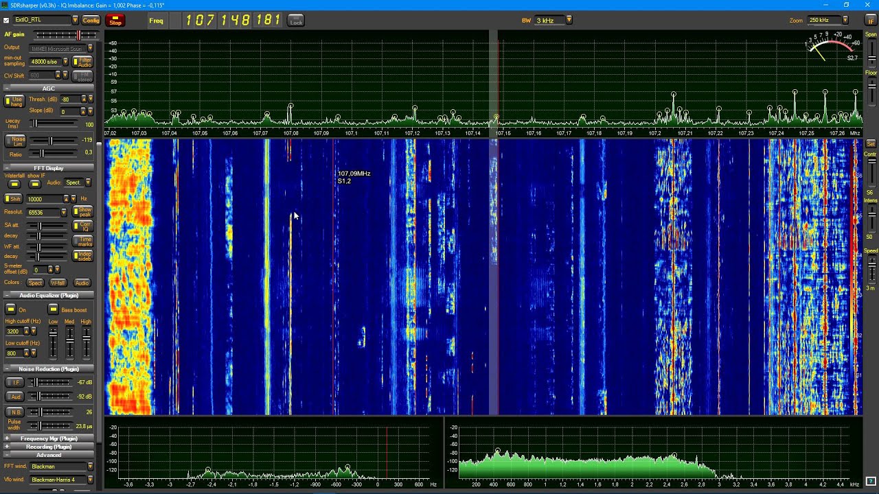 SDRSharper Tuning options 40m
