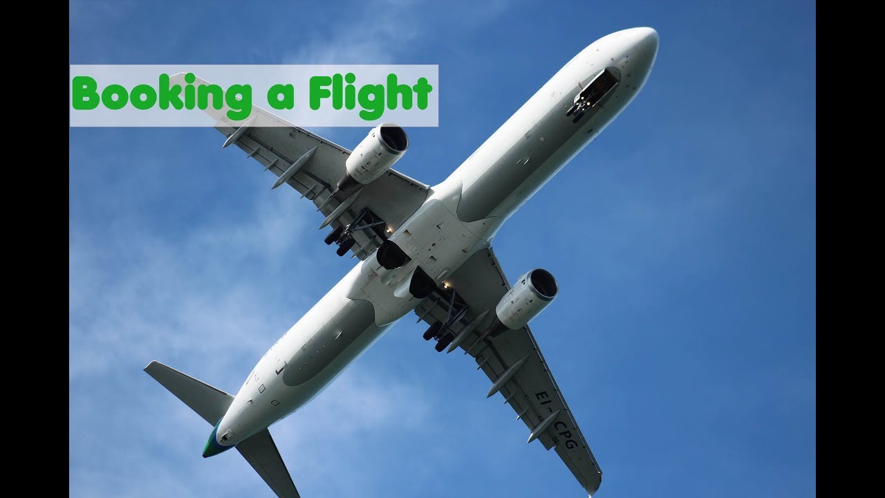 English Conversation Booking A Flight YouTube