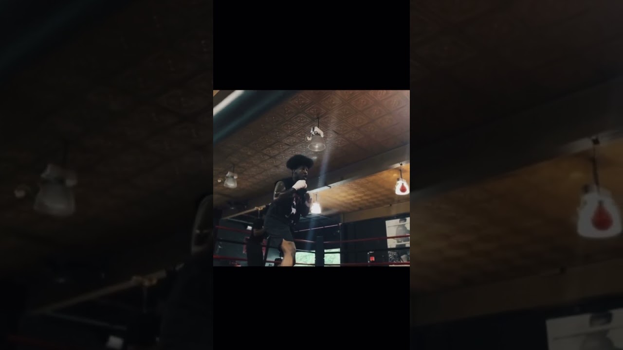 Julius Daniel in training for fight #2 