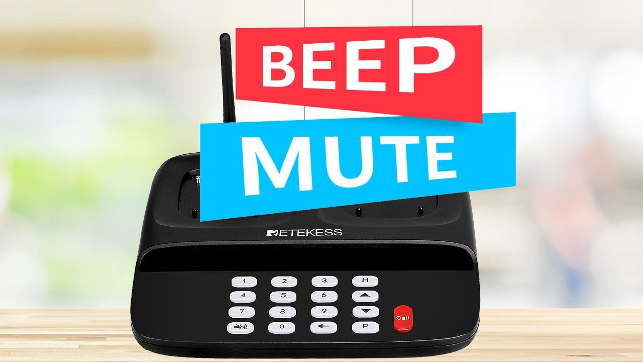 TD183 Long Range Pager System 800M, Rugged Pager, Durable Pager for Restaurants, Bars, Cafes