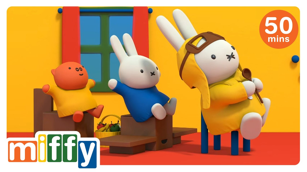Miffy plays with Uncle | Miffy | Cartoons for kids