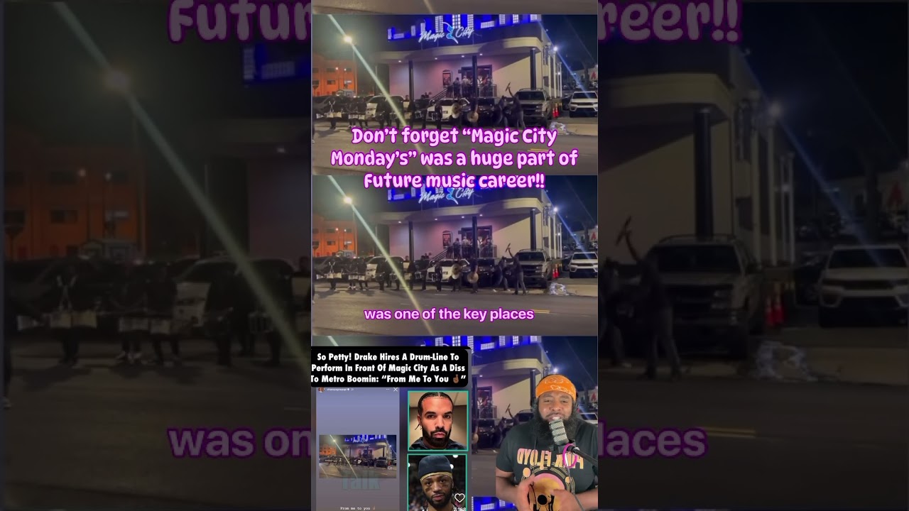 Drake continued to troll Metro Boomin by hiring drummers to play at Magic City in Atlanta 
