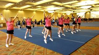 FHS cheer- UCA camp extreme routine 2013