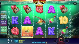 SLOT OYUNLARI   BİG BASS BONANZA 1000   HER BETTEN OYUNA GİRDİK BİG WİN  sweet bonanza1000 yeni oyun