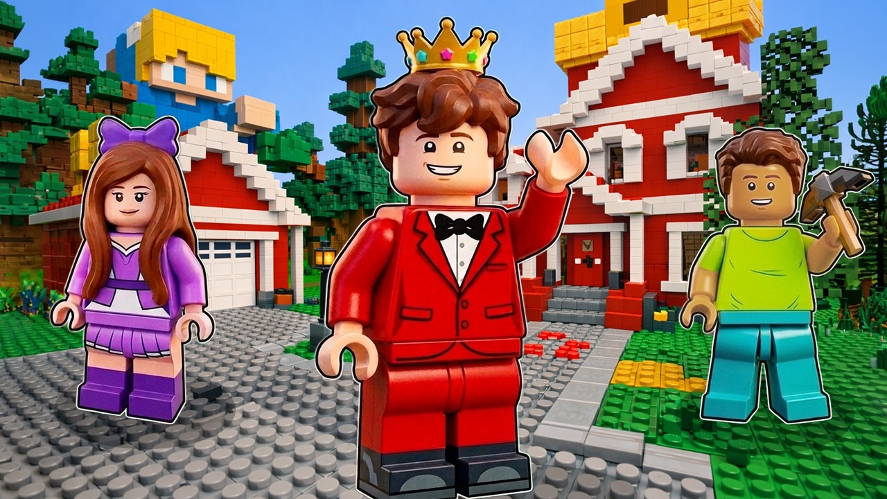 Minecraft, aber alles aus LEGO!