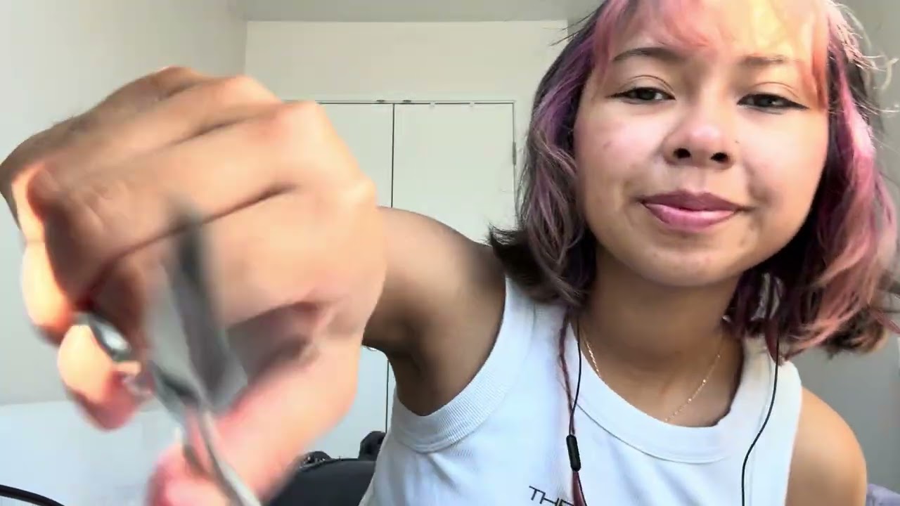 haircut asmr but you're my ex I haven't seen in years