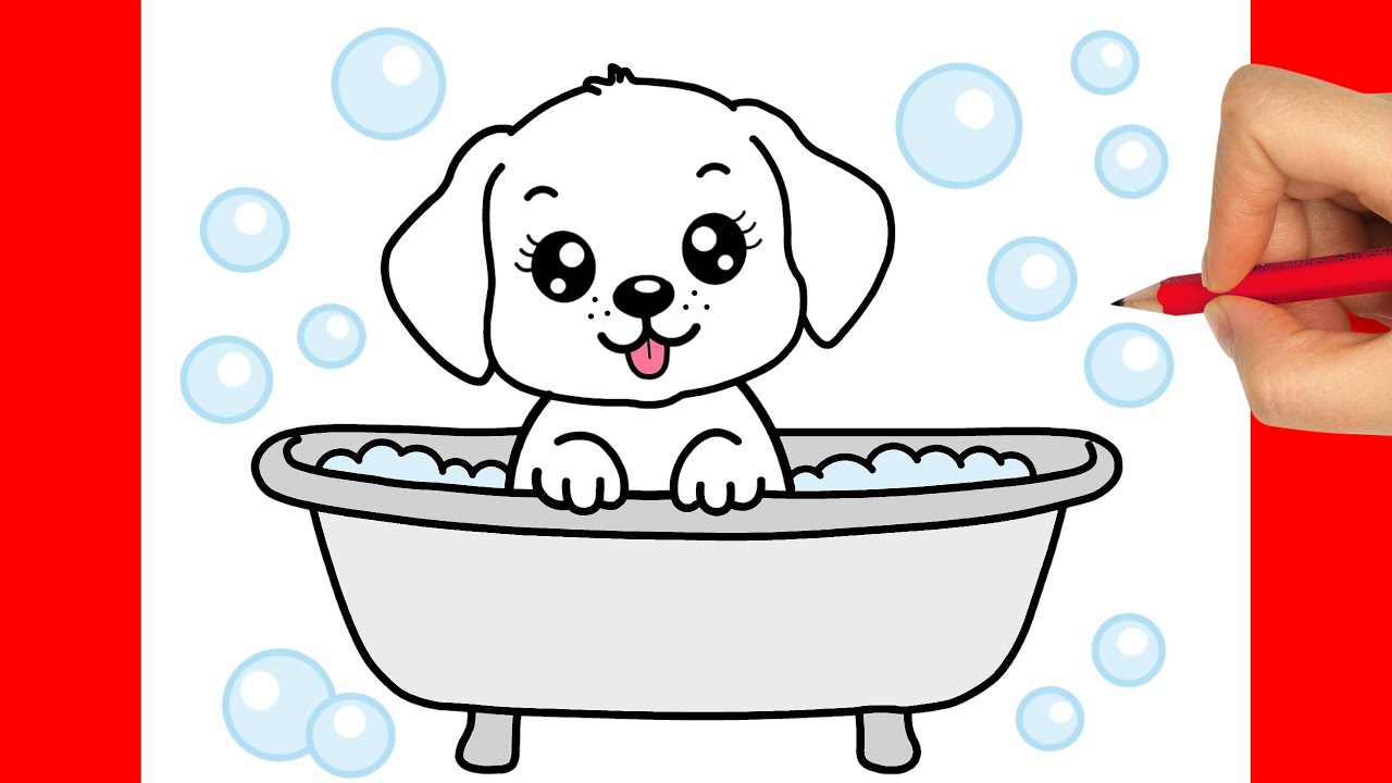 COME DISEGNARE UN CANE FACILE