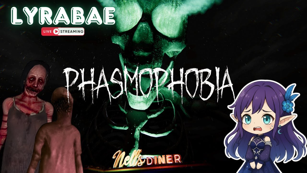 🕯️ ITS GHOST TIME「PHASMOPHOBIA」 