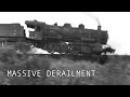 Derailment Of A German WWII Military Train Brilliantly Captured On Film Derailment Of A German WWII Military Train Brilliantly Captured On Film