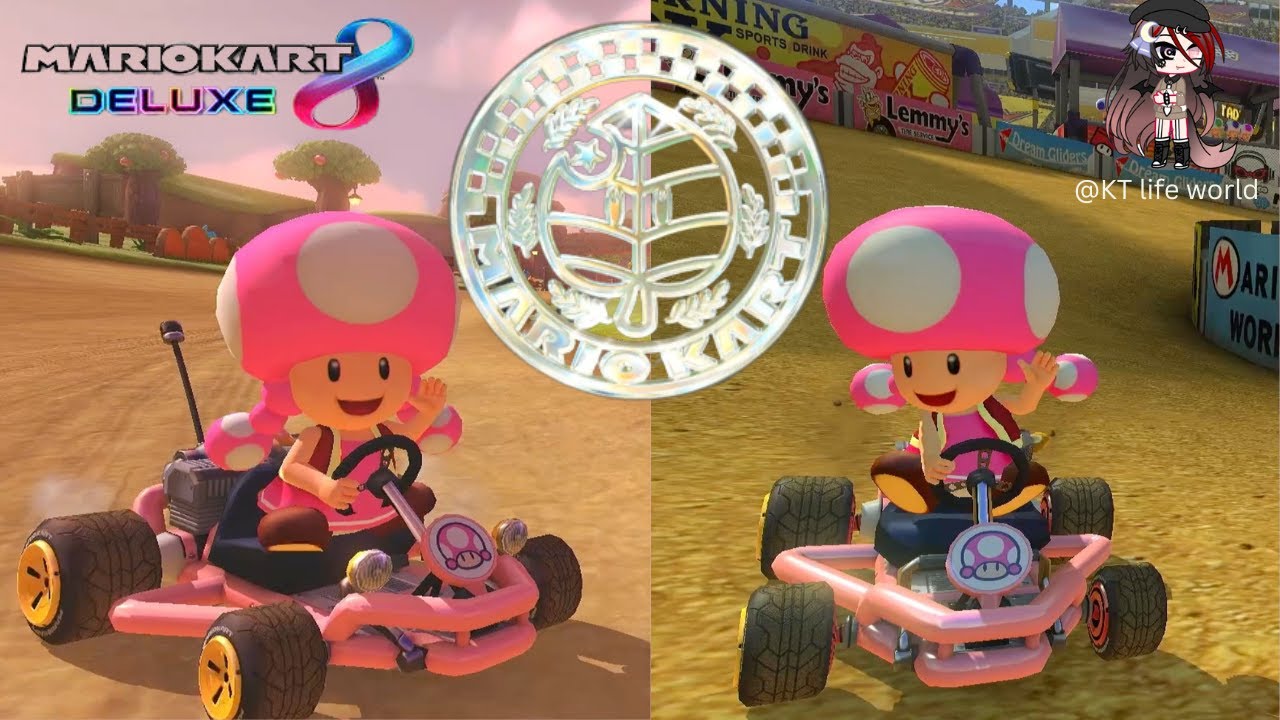Toadette drive Pipe Frame Race in 50cc Leaf Cup, Mario Kart 8 Deluxe