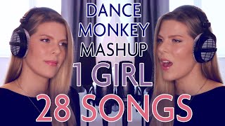 1 GIRL, 28 SONGS - DANCE MONKEY Mashup, Tones And I @tonesandi