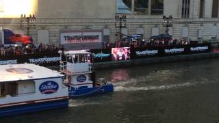 Famous Transformers 5 Chicago Premier Peter Cullen and Frank Welker voice Wealth