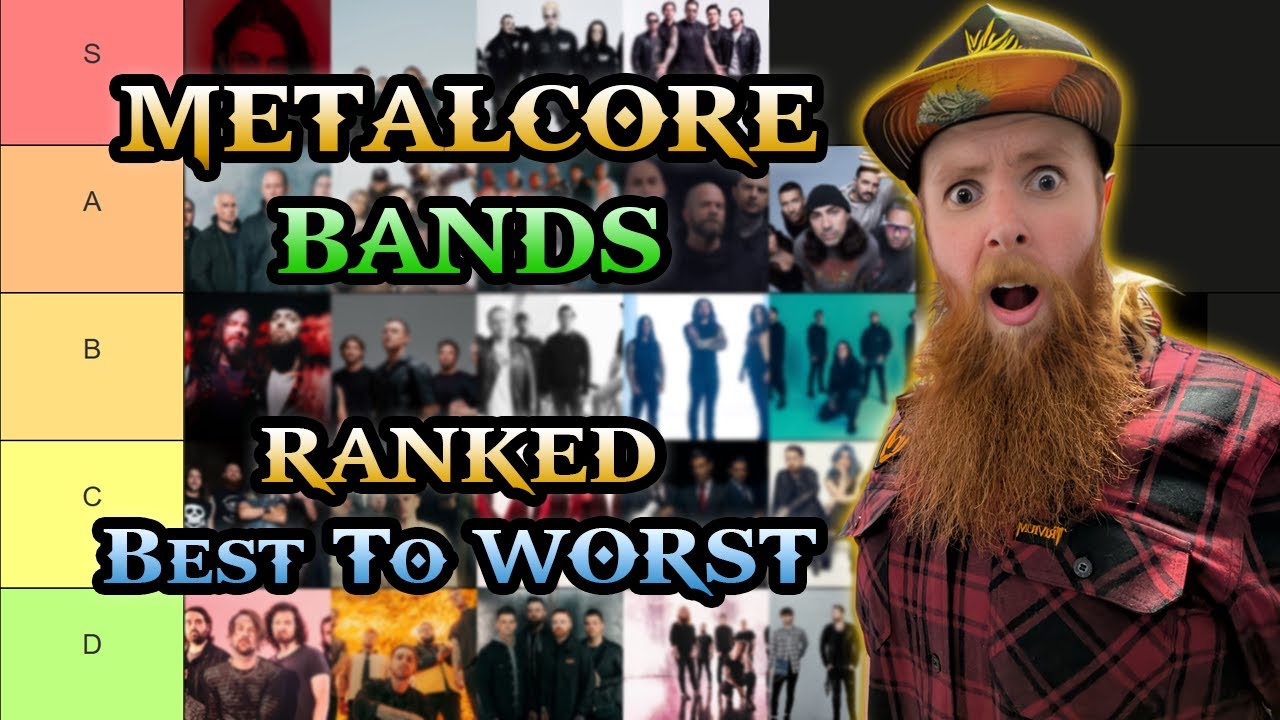 METALCORE BAND TIER LIST | Ranked Best To Worst!