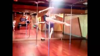 Dragon Tail Advanced Pole Trick - Sasja Lee