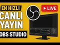 Obs Studio ile Youtube da Canlı Yayın Nasıl Açılır?
