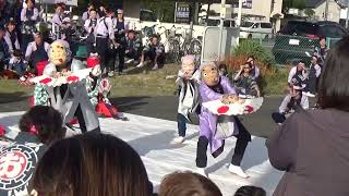 2023100706 大坂五地区祭典 子供広場前御披露目その2