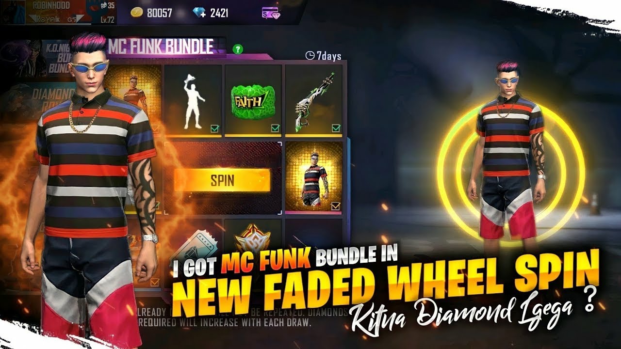 I got new MC Funk Bundle🔥!One spin trick 😂
