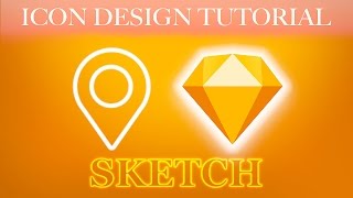 How to Design Location Icon in Sketch 41 | Sketch App Tutorial
