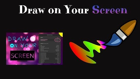 Draw On Your Screen - Screen Annotation App  ( Ubuntu 20.04 )