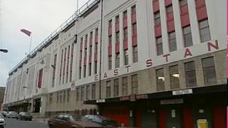 footage on arsenal stadium and the area | Thames News Archive Footage