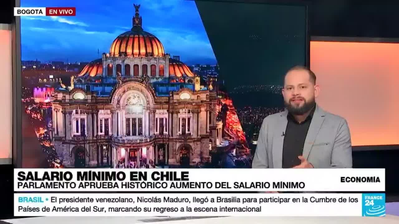 Chile aprobó histórico aumento del salario mínimo - YouTube