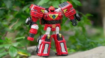 Đồ chơi Robot biến hình lắp rắp thành ô tô tải, Robot Transformer Truck Mã A32 Pikalong TV