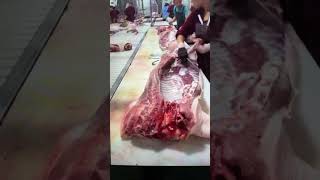 China butcher pork food cut factory live 2026-Aug-18